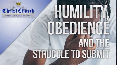 A Journey of Obedience and Humiliation .